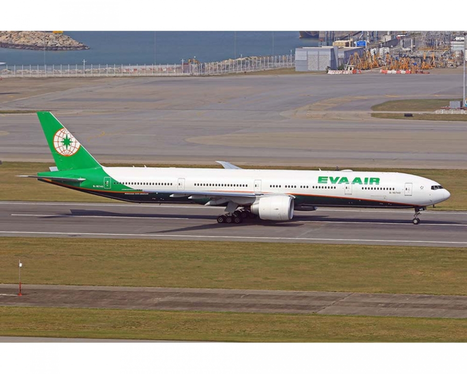 www.JetCollector.com: EVA AIR BOEING B777-300ER B-16740 1:400
