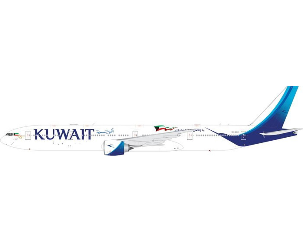 www.JetCollector.com: PHOENIX KUWAIT AIRWAYS B777-300ER NEW LIVERY