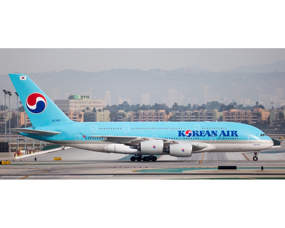 ✨New!! Korean AIR ／ 約1/150／エアバスA380 www.JetCollector.com: KOREAN AIR A380-800 HL7627 1:400 Scale