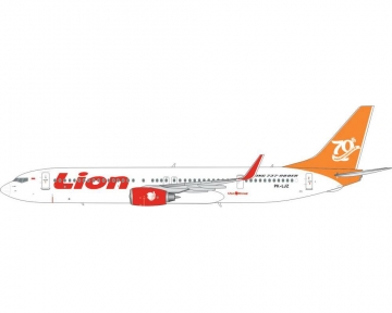 Lion Air B737-900ER(W) (70th Boeing Next Generation Jet) PK-LJZ 1:400 Scale Phoenix PH4LNI1528