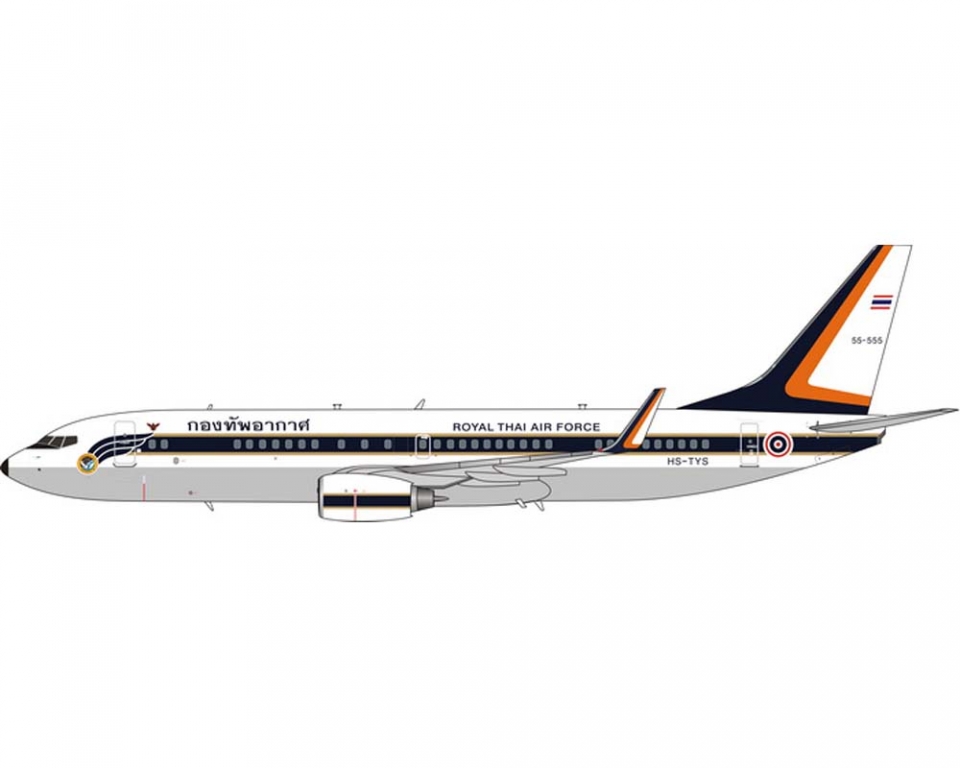 www.JetCollector.com: Thai Air Force B737-800 HS-TYS 1:400 Scale
