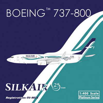 www.JetCollector.com: PHOENIX Silk Air 737-800 25TH 9V-MGA 1:400