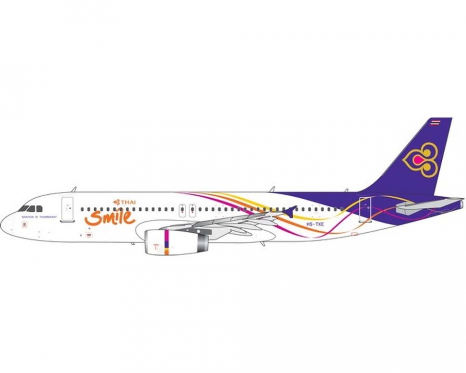 www.JetCollector.com: Thai Smile A320 HS-TXE 1:400 Scale Phoenix