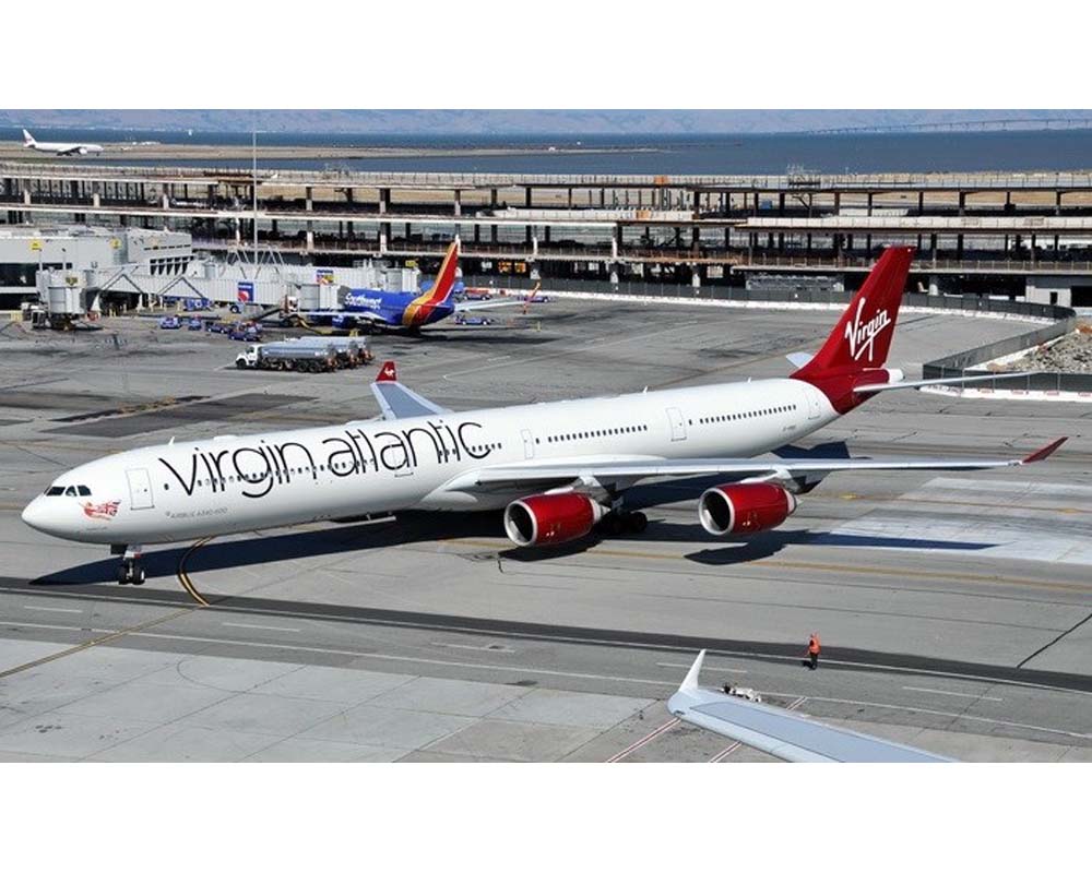 www.JetCollector.com: Virgin Atlantic Airbus A340-600 G-VRED 1:400