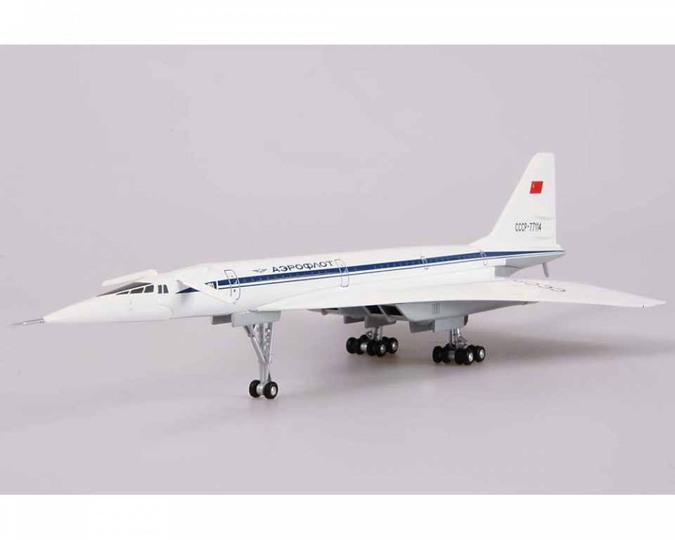 www.JetCollector.com: Aeroflot TU-144D CP-77114 1:200 Scale Herpa