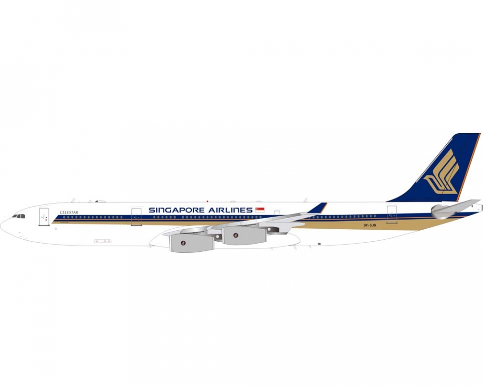 www.JetCollector.com: INFLIGHT SINGAPORE AIRLINES A340-300 9V-SJG