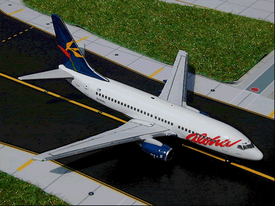 Alosoft リレー ブラ www.JetCollector.com: Aloha Airlines B737-700