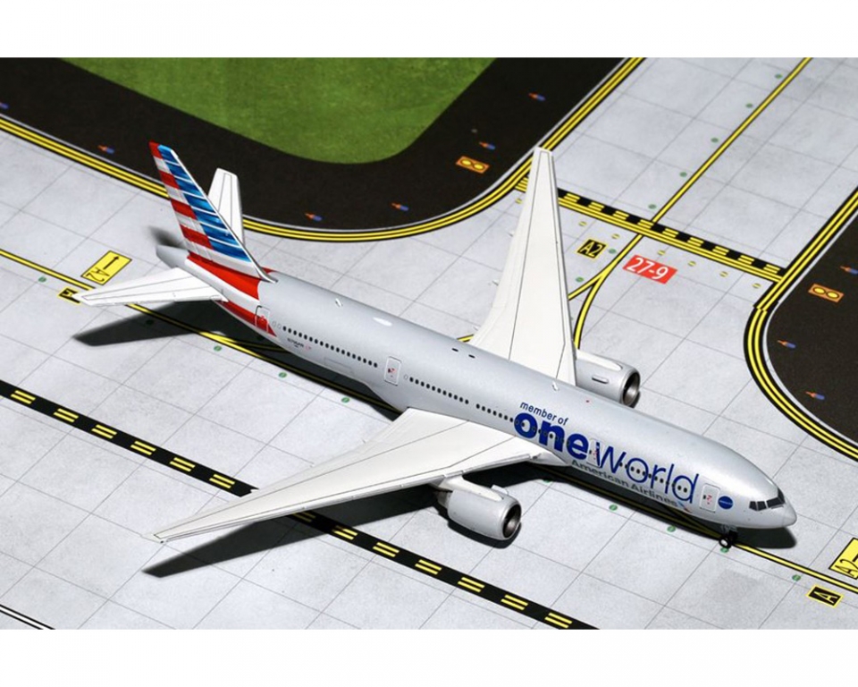 www.JetCollector.com: GeminiJets AMERICAN B777-200ER Oneworld