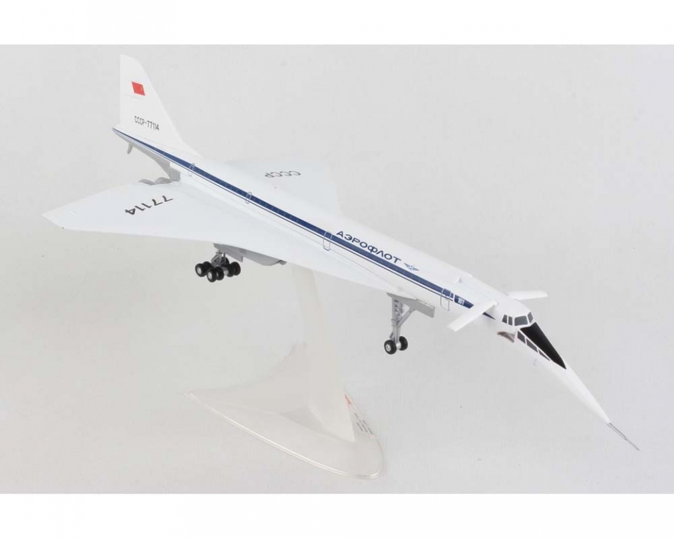www.JetCollector.com: Aeroflot TU-144D CP-77114 1:200 Scale Herpa