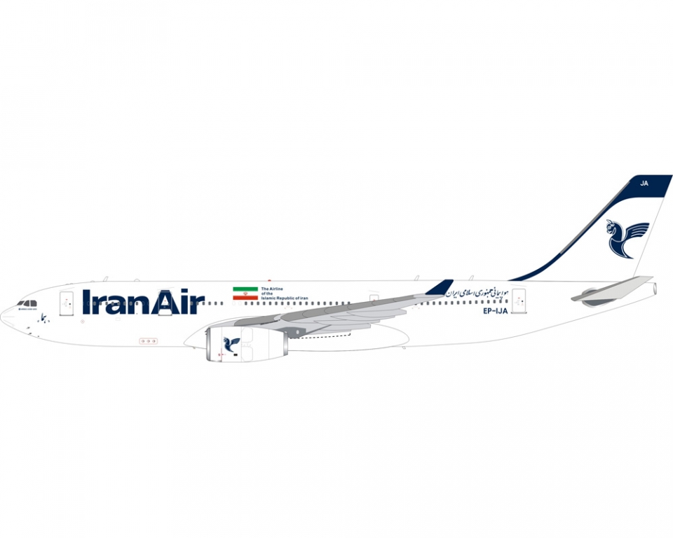 www.JetCollector.com: Inflight Iran Air Airbus A330-200 EP-IJA w