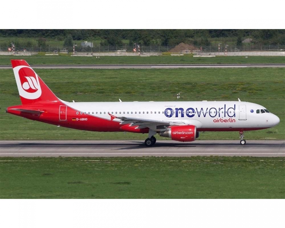 www.JetCollector.com: Air Berlin One World A320 D-ABHO 1:400 Scale